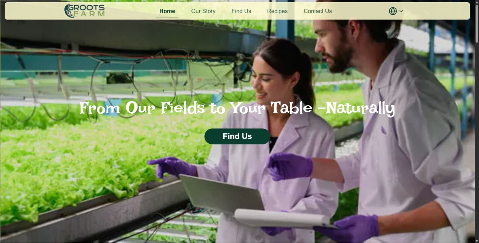 لقطة من موقع Groots Farm